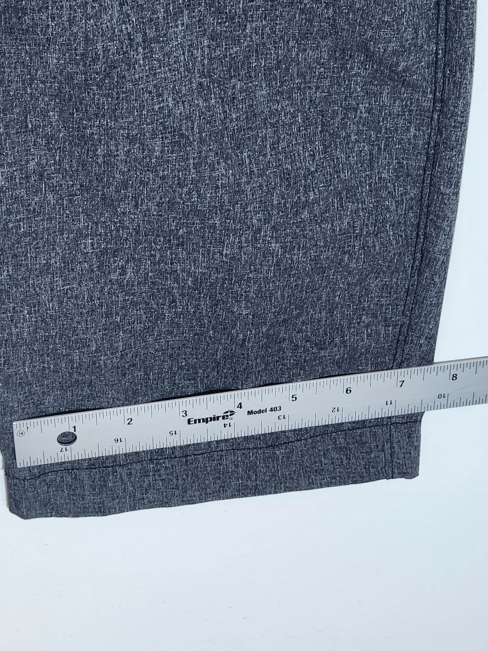 Under Armour Heather Charcoal Gray Performance Pants Size 36 x 32